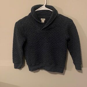 Crewcuts Dark Blue Quilted Kids Sweater